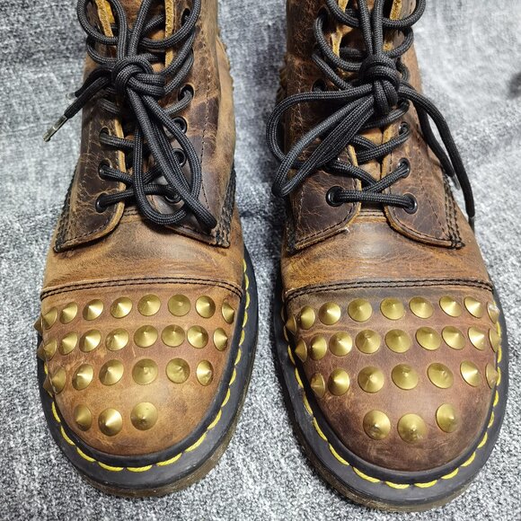 DR. Martens Crazy-horse leather boots - Picture 1 of 3
